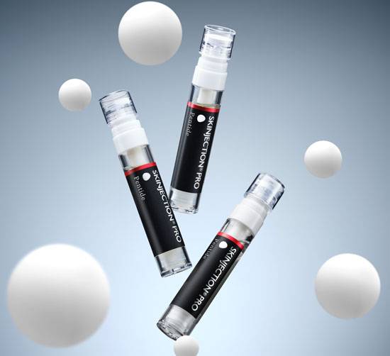 마이크로 니들을결합한 더일론 스킨젝션 시리즈.