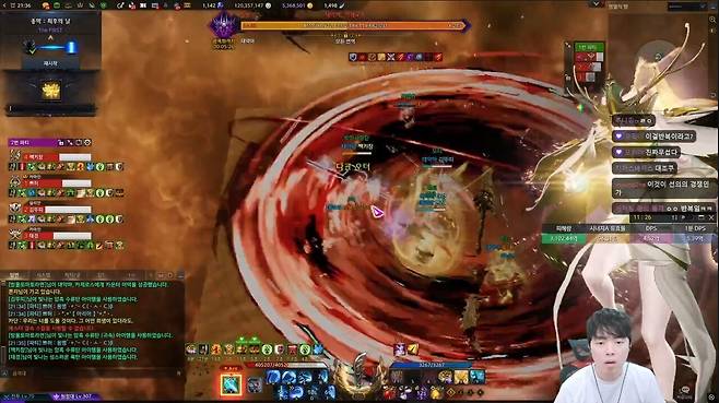 - 트라이 중인 캡틴잭 [출처: 치지직 캡틴잭]