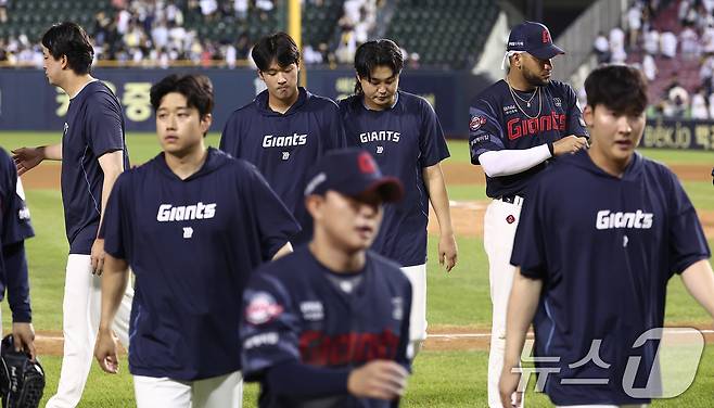 롯데 자이언츠는 12연패에서 벗어나 공동 4위에 자리했다. 2025.8.21/뉴스1 ⓒ News1 김성진 기자