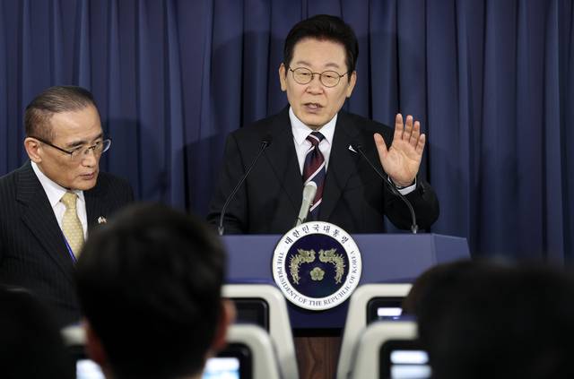 이재명 대통령, 워싱턴DC를 향하며. 연합뉴스