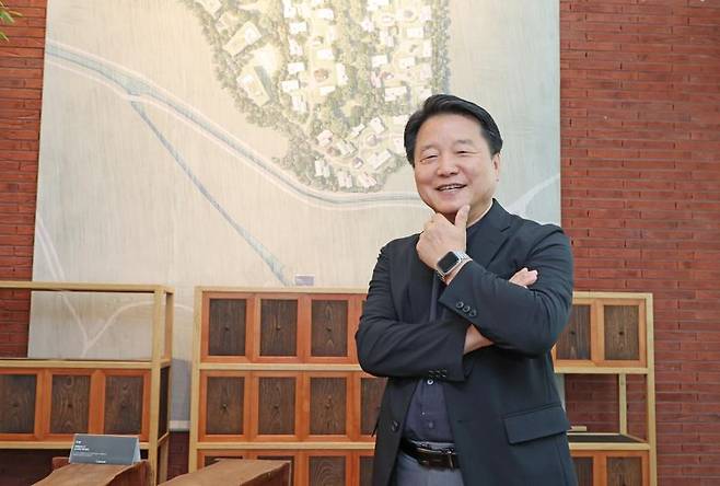 오동희 ㈜간삼 대표. 사진=박범준 기자