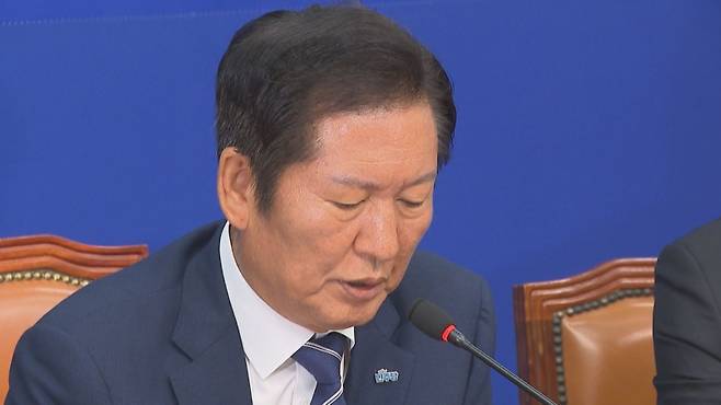 정청래 더불어민주당 대표
