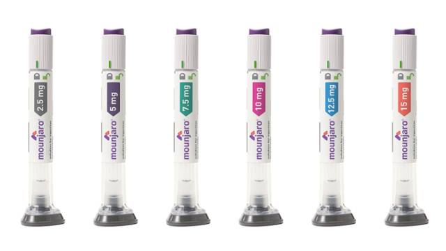 주사형 비만 치료제 중 하나인 '마운자로'. 사진 일라이릴리