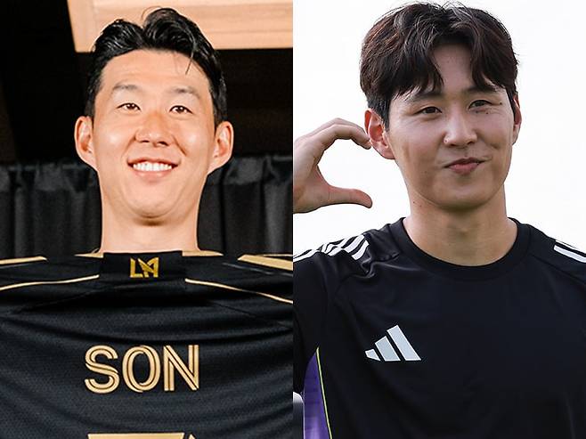 손흥민·이강인(오른쪽). 사진=연합뉴스