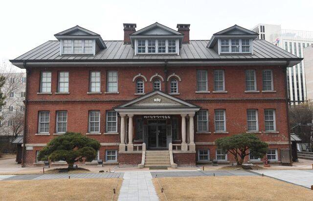 서울 정동 배재학당역사박물관 모습으로 1916년 준공된 배재학당 동관이다. 국민일보DB