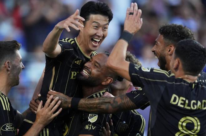 손흥민, MLS 3경기 만에 데뷔골/AP=뉴시스