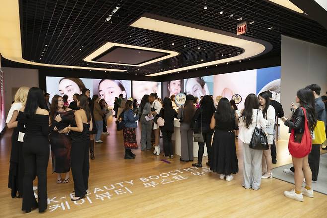 누리하우스가 미국 뉴욕에서 개최한 'K뷰티 부스트' B2B 및 미디어 행사에 세포라 등 글로벌 기업이 대거 참여했다. /사진=누리하우스
