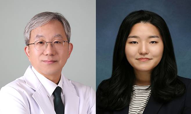[사진 왼쪽부터] 간담췌외과 장진영 교수, 서연수 임상강사