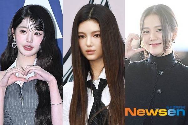 왼쪽부터 장원영 다니엘 지수/뉴스엔DB