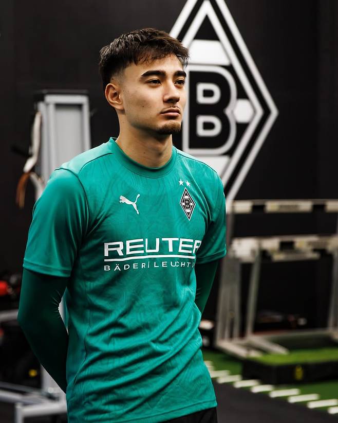 보루시아 묀헨글라트바흐 소속의 옌스 카스트로프. /사진=카스트로프 SNS 캡처