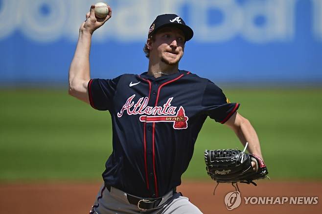 부진 끝에 애틀랜타 브레이브스에서 방출된 에릭 페디 [AP=연합뉴스]