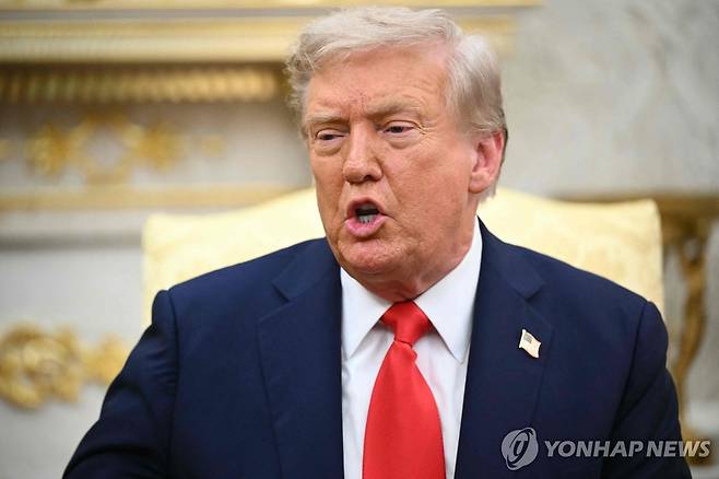 트럼프, 정상회담 앞두고 "한국서 사업할 수 없어" [AFP=연합뉴스 자료사진]