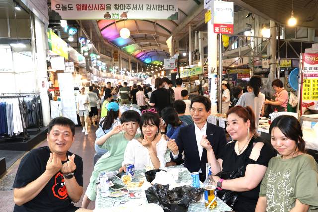 지난 7월 야시장 행사 사진. 달서구청 제공
