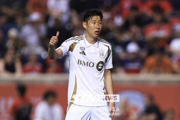 미국 프로축구 메이저리그사커(MLS) 로스앤젤레스 FC(LAFC) 손흥민. /사진=게티이미지코리아