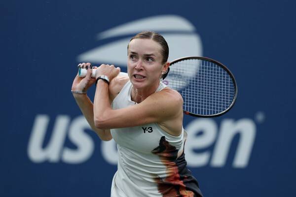 11년 만에 US오픈 1회전에서 탈락한 엘리나 스비톨리나 / 사진.게티이미지코리아