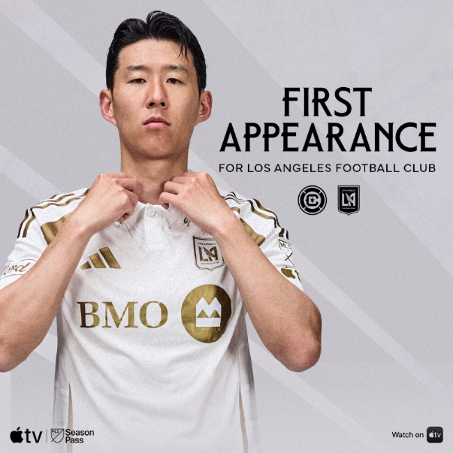 손흥민. 사진=LAFC SNS