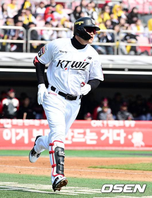 [OSEN=지형준 기자] KT 오재일. 2025.03.09 / jpnews@osen.co.kr