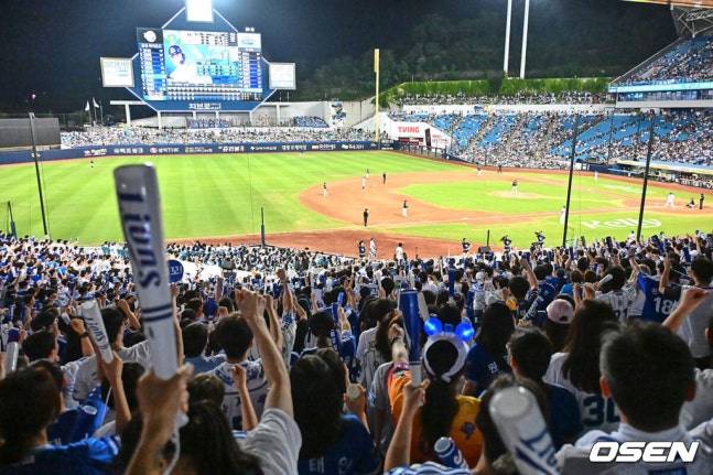 삼성 라이온즈의 홈구장인 대구 삼성라이온즈파크 전경. /사진=OSEN