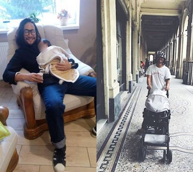 류승범과 딸. 사진|류승범 SNS