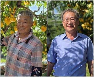 김현수씨(왼쪽), 유승권 바이오플랜 대표