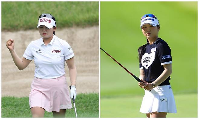 왼쪽부터 노승희, 이예원.(사진=KLPGT 제공)