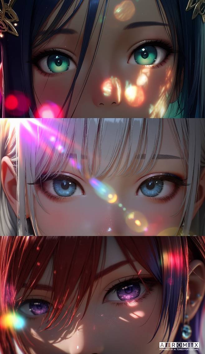 아이로믹스에서 준비하고 있는 프로젝트의 티저. 사진=류기덕