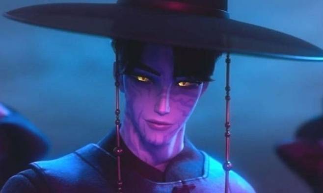 사자보이즈 진우. 사진 | 넷플릭스