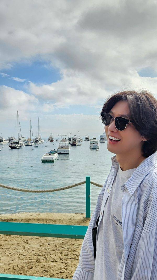 가수 김용빈이 SNS를 통해 근황 사진을 공개했다. ⓒ김용빈 SNS