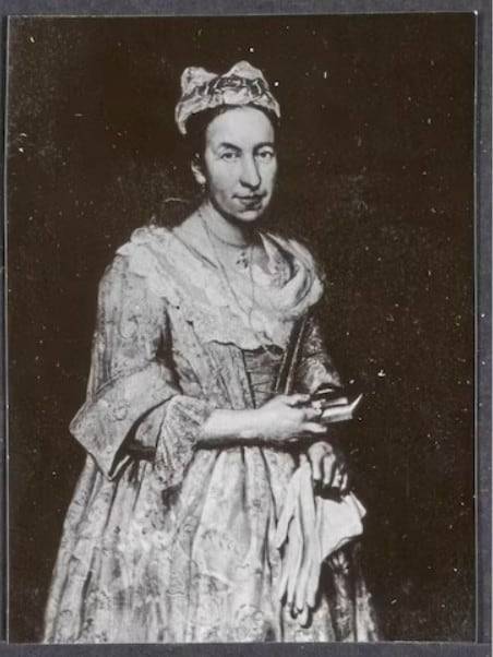 주세페 기슬란디의 작품 '여인의 초상'. /X(옛 트위터)