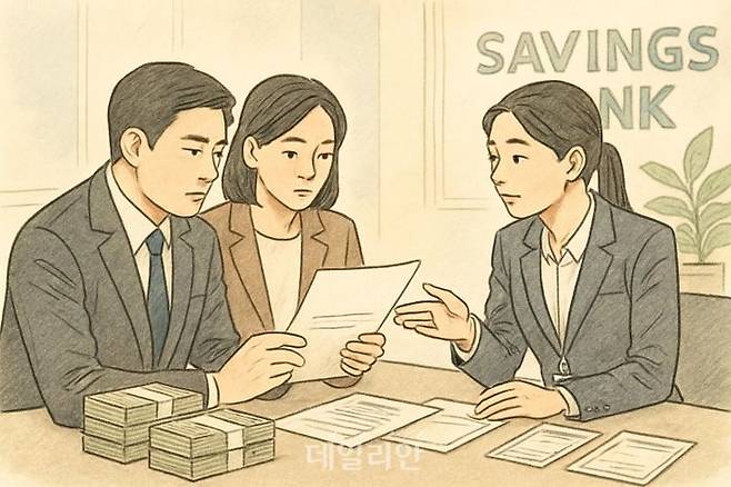 정부가 예금자보호법을 개정함에 따라 9월 1일부터 예금보호한도가 기존 5000억원에서 1억원으로 상향된다.ⓒ데일리안 AI이미지 삽화