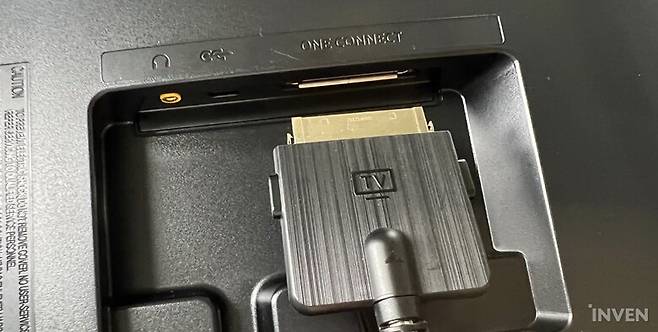 ▲ 단자를 연결하고 나면 원 커넥트 박스를 통해 케이블을 연결되는 방식이라 편리합니다