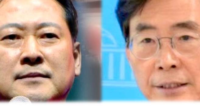 장동혁 국민의힘 대표(왼쪽), 조경태 의원.