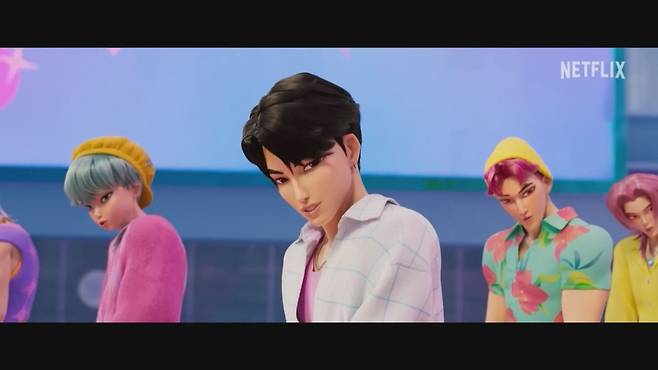 넷플릭스 애니메이션 '케이팝 데몬 헌터스' (넷플릭스 제공)