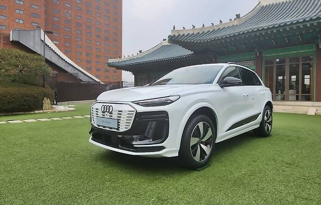 아우디 Q6  e트론 [사진촬영=최기성 매경 디지털뉴스룸 기자]