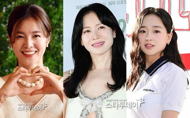김성은, 손예진, 손연재. 사진| 스타투데이 DB