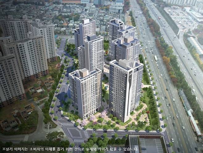 <수지자이 에디시온 조감도>