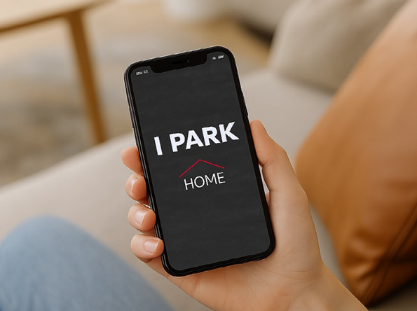 HDC현대산업개발의 건강관리 서비스를 스마트폰 앱으로 이용하고 있다. 사진 제공=HDC현대산업개발