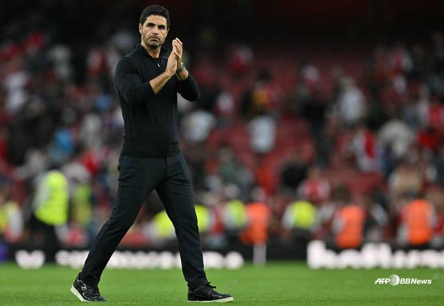 미켈 아르테타 아스널 감독. /AFPBBNews=뉴스1