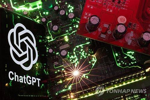챗GPT 로고. [로이터 연합뉴스 자료사진. 재배부 및 DB 금지]