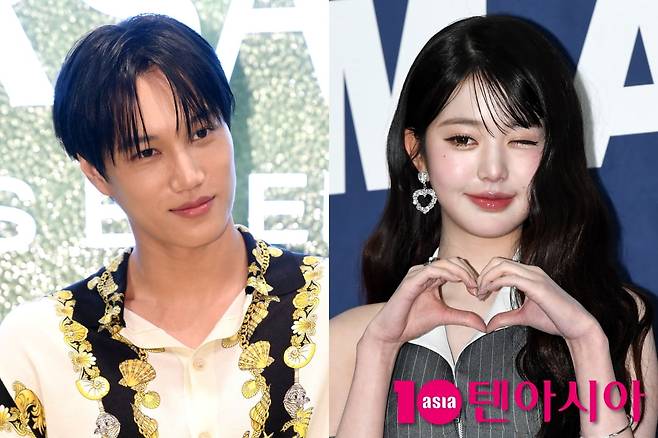 엑소 카이, 아이브 장원영/ 사진=텐아시아 DB