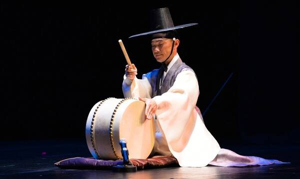 고수(북) 김성주. 전남일보 자료사진