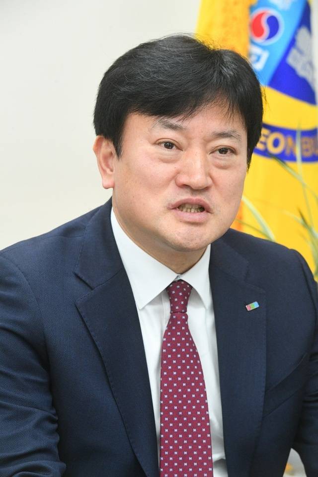 정강선 전북특별자치도체육회 회장