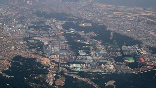 포항철강산업단지 전경. 연합뉴스.