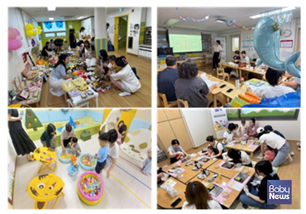 마포구(구청장 박강수)와 모아맘보육재단이 위탁 운영하는 마포구육아종합지원센터(센터장 이미애)는 관내 영유아 자녀를 둔 양육자를 대상으로 한국보육진흥원의 공모사업 '육아쉼표'를 진행했다. ⓒ마포구육아종합지원센터