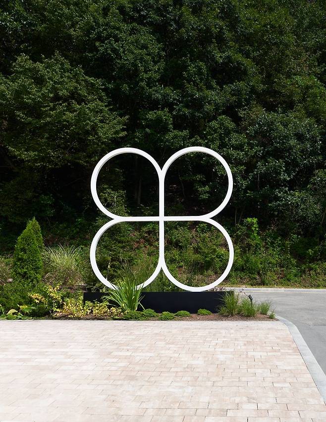 메덩골 정원 초입에 있는 메인 사이니지. 메덩골정원 제공