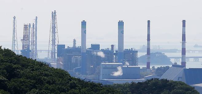 [서산=뉴시스] 충남 서산 대산석유화학단지 전경. 뉴시스
