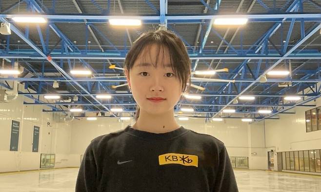캐나다 토론토에서 훈련 중인 김채연. 올댓스포츠 제공