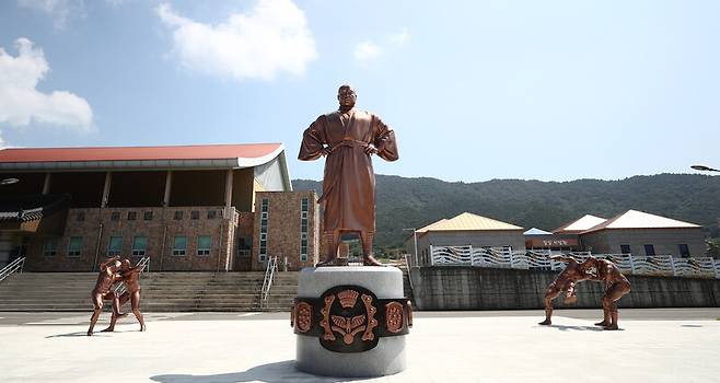 거금도 김일기념체육관. 박미향 기자