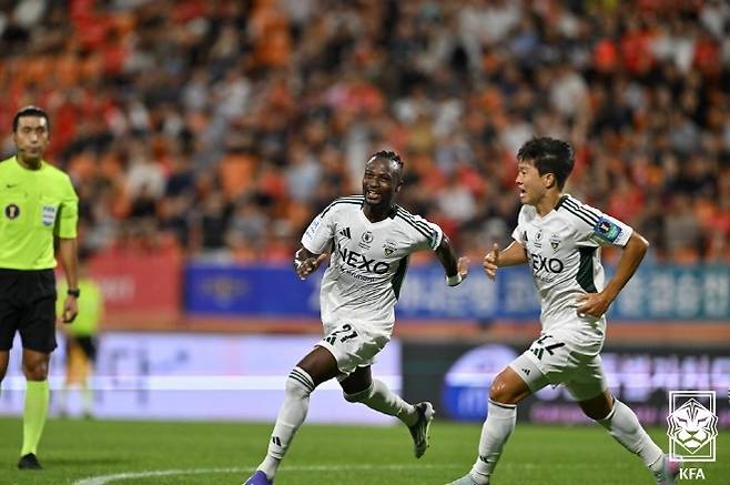 전북 공격수 패트릭 츄마시. 사진=대한축구협회