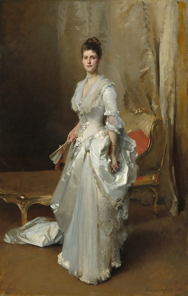 존 싱어 사전트, ‘헨리 화이트 여사’, 1883, 캔버스에 유채, 225x144㎝, 워싱턴 국립미술관